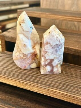 Flower Agate Crystals Bundle